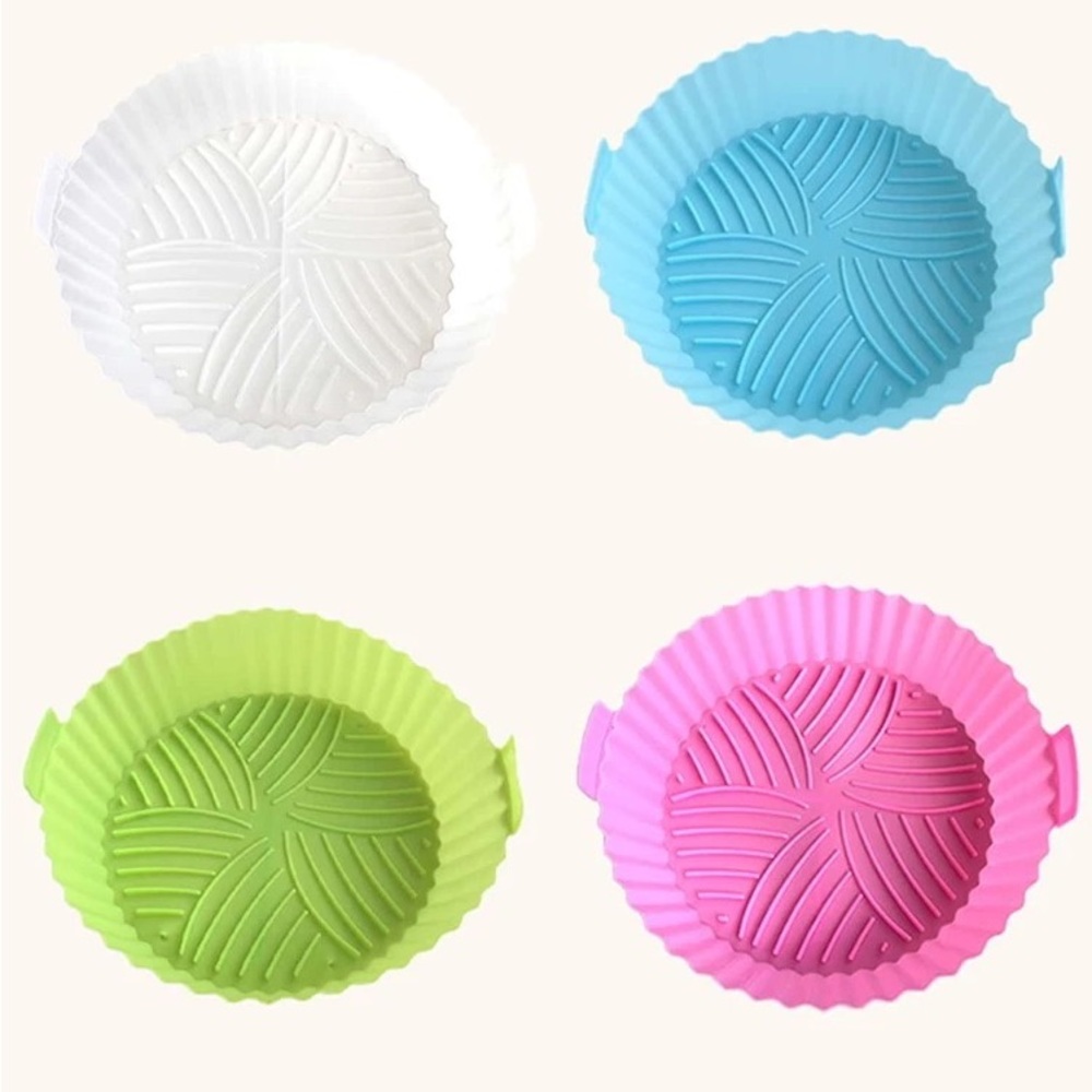 Colored Air Fryer Silicone baking tray